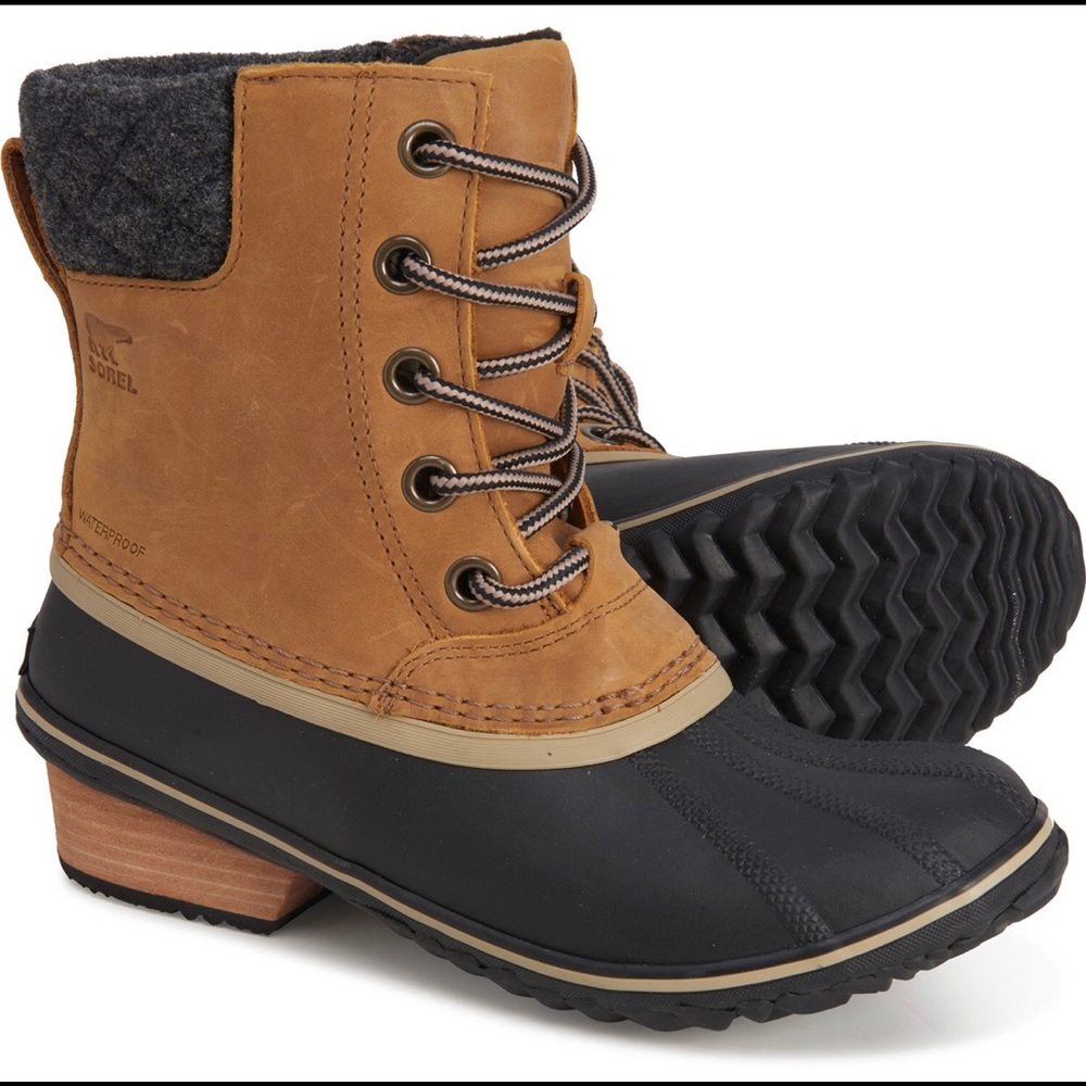NIB Sorel Slimpack II Lace Waterproof boots size 7